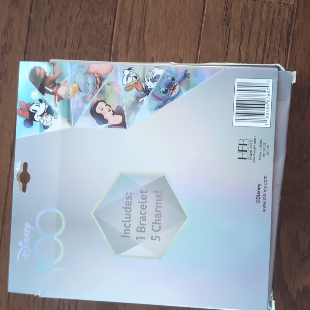 Disney Kids Blue Charm Bracelet with Characters - Picture 3 of 3